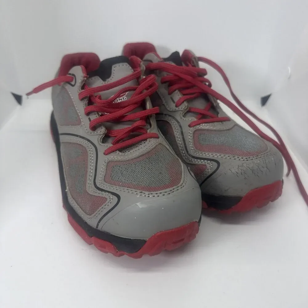 Red Wing Safety Toe Athletic Work Shoes Mens  size 9 D Aluminum Toe Gray